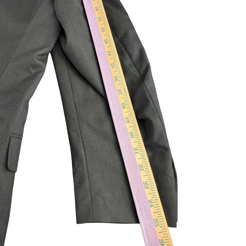 Gordon Thomas Collectibles‎ Mens Charcoal Grey 2 Button Blazer Sport Coat 43L